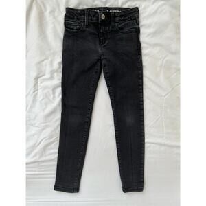 Gap girls size 7 black super skinny jeans